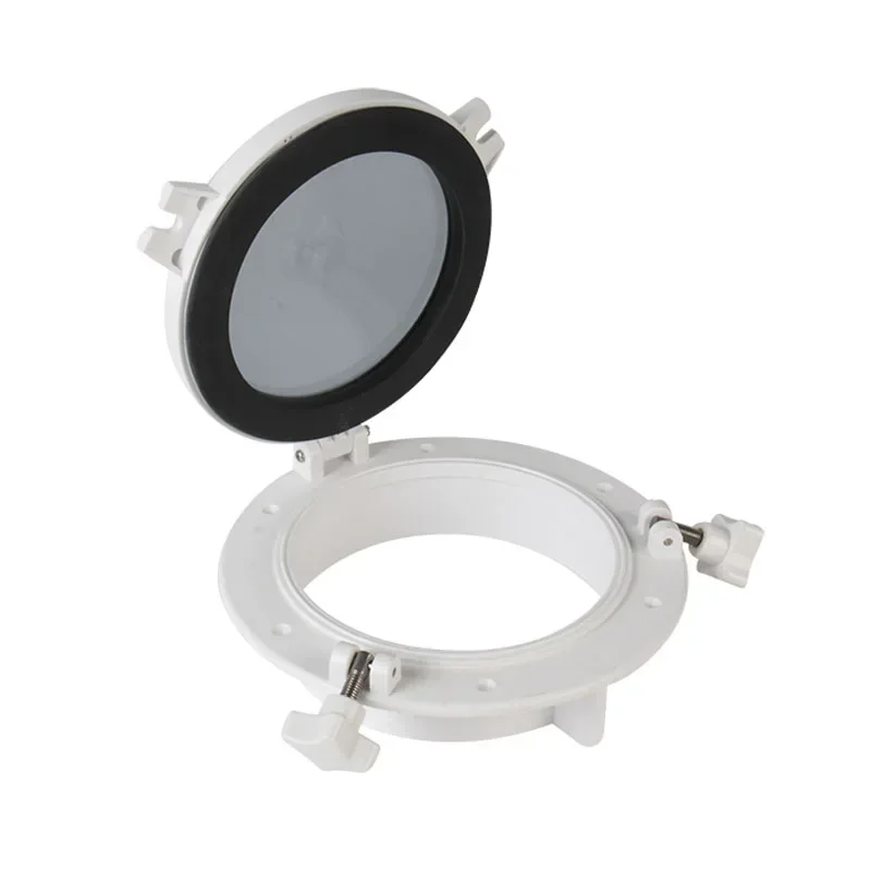 Круглая подставка для яхты открывающаяся окна 8 5 дюйма закаленное стекло из