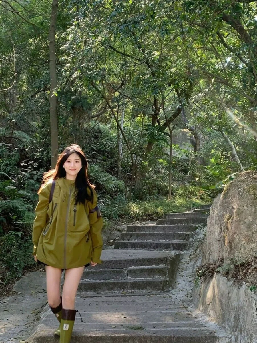 

Мужская и женская американская ветрозащитная и водонепроницаемая куртка для походов