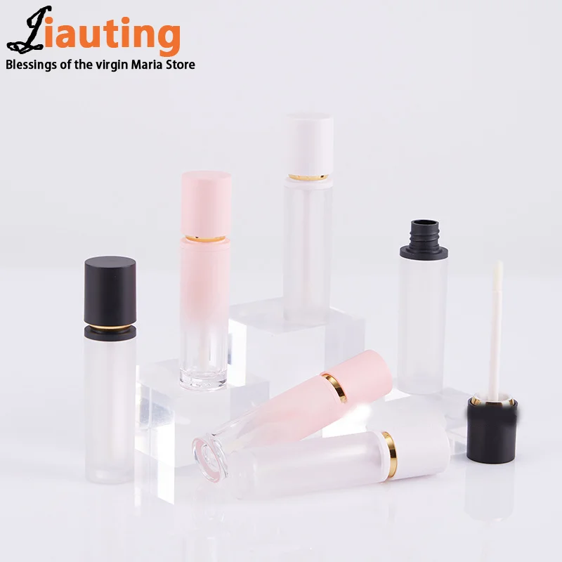 8 мл прозрачная бутылка для глазури губ пустой тюбик блеска губной помады