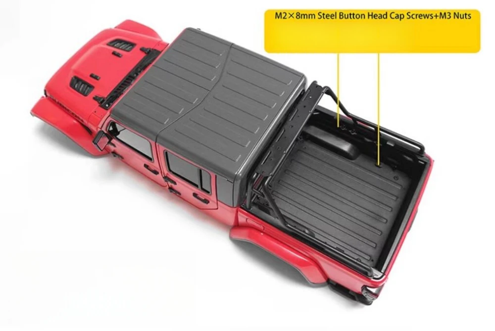 Масштаб 1/10 стальной рулон клетка для killerbody JEEP Gladiator 1 10 Радиоуправляемая машина