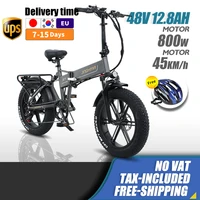 eu stockbicycles bike electric bicycle fat ebike folding 800w 48v12 8ah lithium battery 4 0 fat tire adult bikes 20inch e bike
