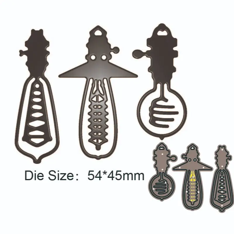 

Новинка 2023, лампа, металлические Вырубные штампы, скрапбукинг, украшение «сделай сам», бумажный нож для рукоделия, форма, лезвие, перфоратор, трафареты