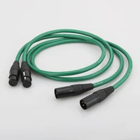 mcintosh 2328 hifi silver plated 2xlr cable high quality 6n ofc hifi xlr male to female audio cable