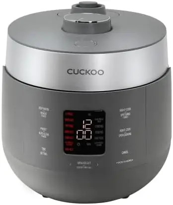 

CRP-ST0609F | 6-Cup/1.5-Quart (Uncooked) Twin Pressure Rice Cooker & Warmer | 12 Menu Options High/Non-Pressure Steam &