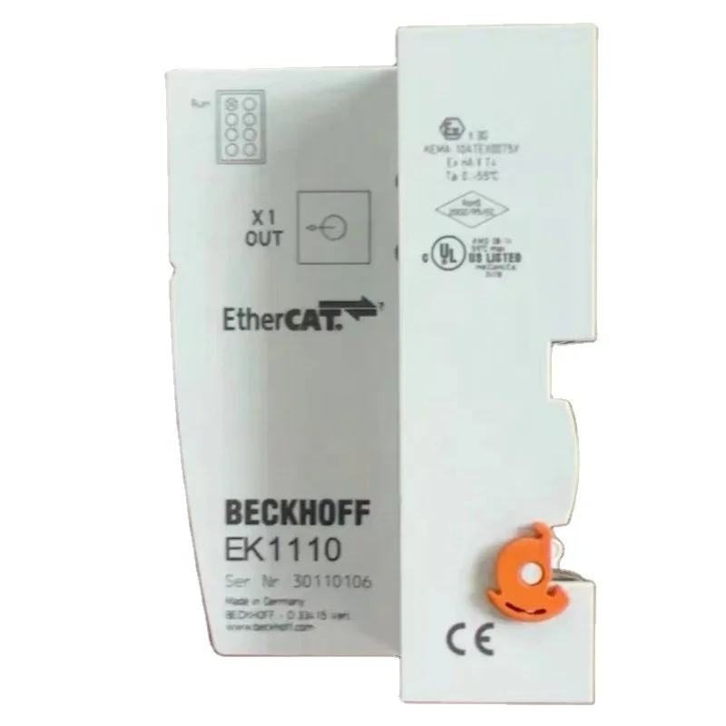 Фото Модуль PLC EK1110-0000 EL9550 EL5001 EL2008 EL4132 EL1889 EL3002, оригинальный модуль цифрового ввода-вывода Beckhoff. №1