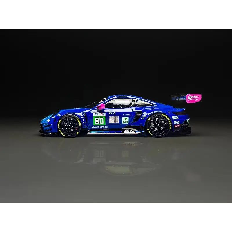 Фото Новинка! Горячая распродажа! В наличии: Коллекционная модель Porsche 911 GT3 R -2025 Lemans 24h LMGT3 в масштабе 1:64 # Коллекционная модель автомобиля из литого сплава 90 Alloy Die Cast, подарок №2