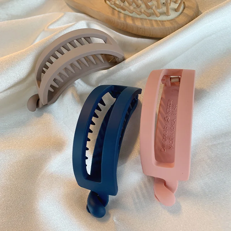 1 шт. матовые заколки для волос в виде банана женщин Шпилька корейские заколка