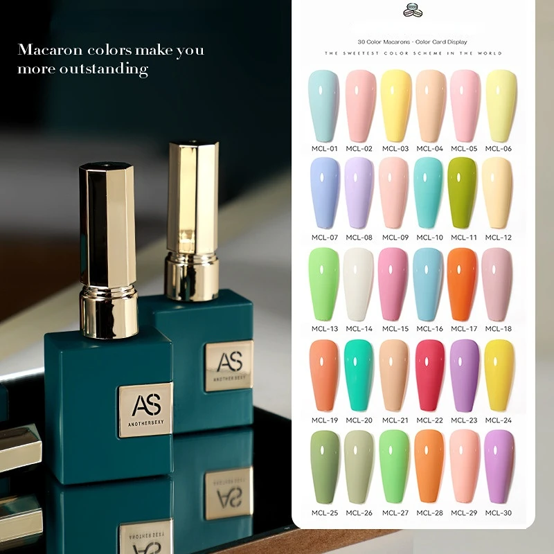

15ML Macaron Series Nail Gel Polish Manicure Pink Blue Green Gel Nail Polish Soak Off UV Gel Lamp UV Led Gel Varnish Nail Art