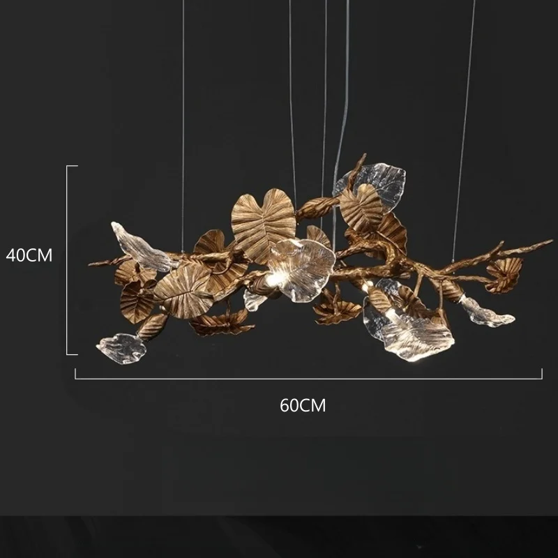 

Ретро люстра Artpad из меди с хрусталем