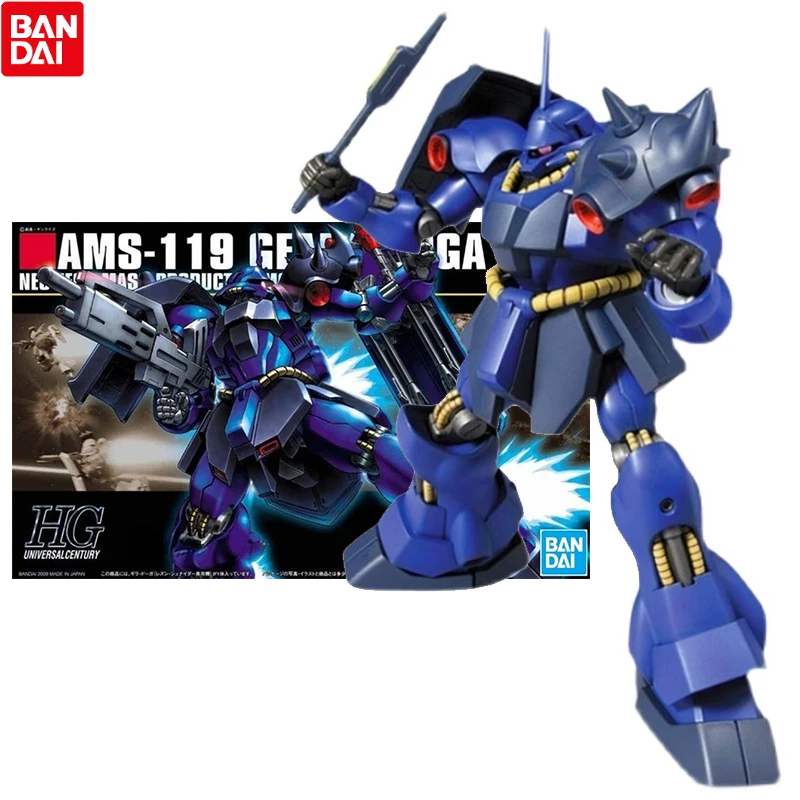 

Bandai Genuine Gundam Model Kit Anime Figure HG 1/144 AMS-119 Geara Doga Collection Gunpla Anime Action Figure Toys for Children