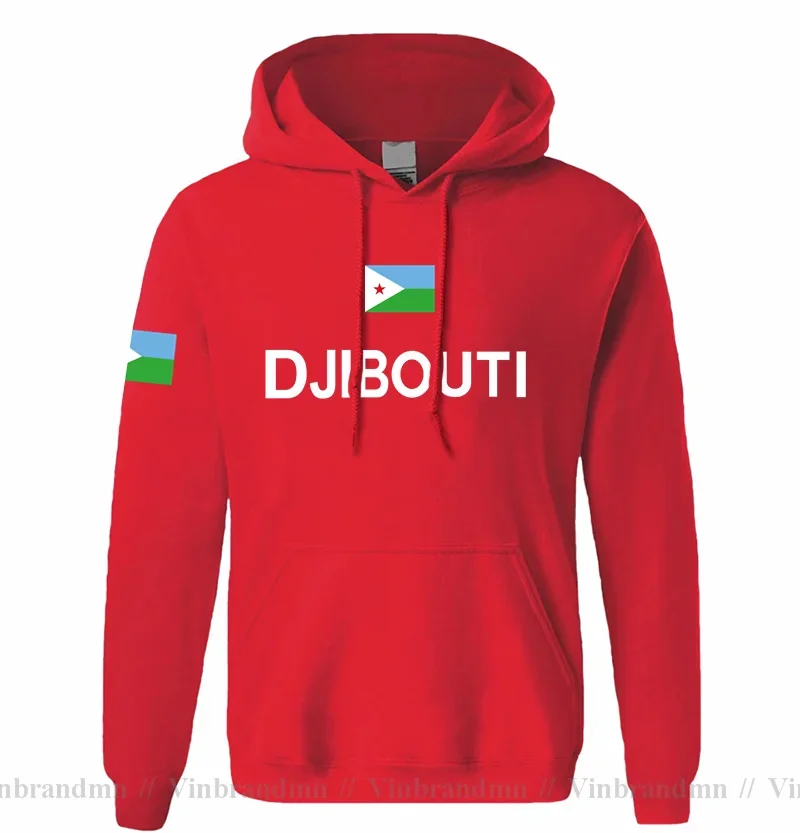 Djibouti DJI Djiboutian DJ Mens Hoodie Pullovers Hoodies Men Sweatshirt New Streetwear Clothing Sportswear Tracksuit Nation Flag