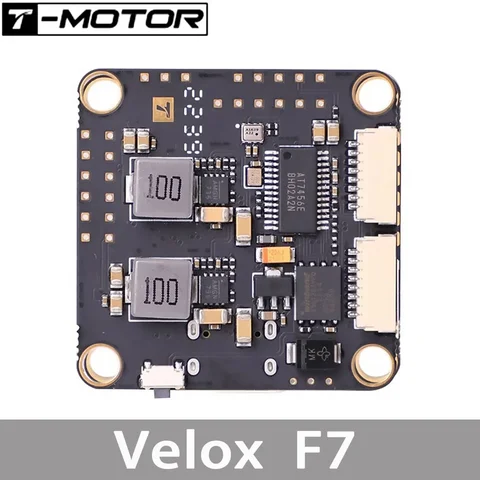 T-MOTOR velox f7 Многофункциональный упаковщик, фристайл, кинематографический Контроллер полета stm32f722 3-6s 30,5*30,5 мм/4 мм для гоночного дрона RC Fpv