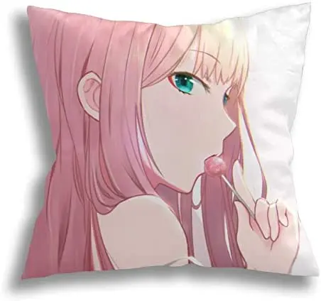 

Декоративные наволочки в стиле аниме Darling in The FRANXX Zero Two 002, 18x18 D