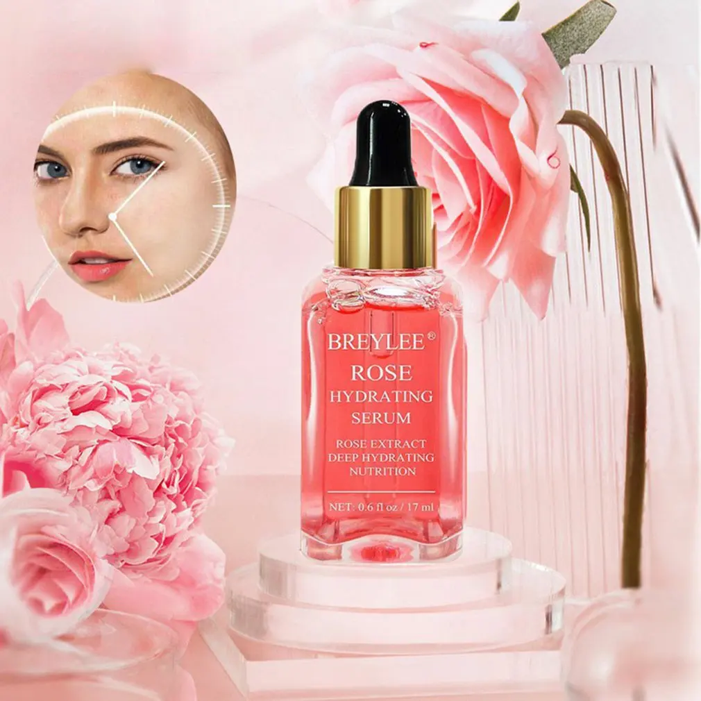 

Rose Essence Moisturizing Facial Treatment 17ml English Version Anti-aging Products Remove Wrinkles Rose Original Liquid