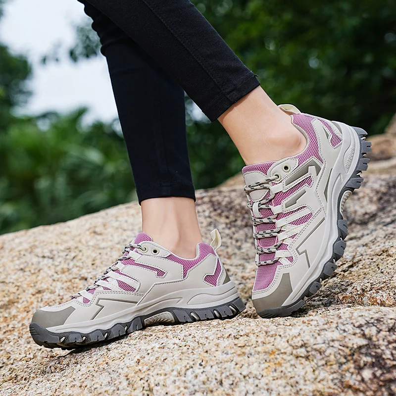 

Popular Sneakers Hiking Shoes Men Outdoor Trekking Shoes Man Tourism Camping Sports Hunting Shoes Trendy for Outdoor Sport