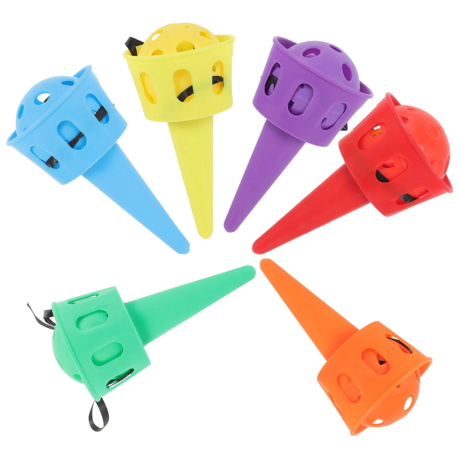 

Sports Spoon Throwing Balls Toy Children Accessories Outdoor Pass-catch Catching