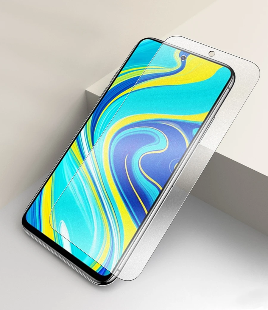 Стекло закаленное матовое для Redmi Note 10/9/8 Pro/9S/9T/8T/9A/9C/10S/8A |