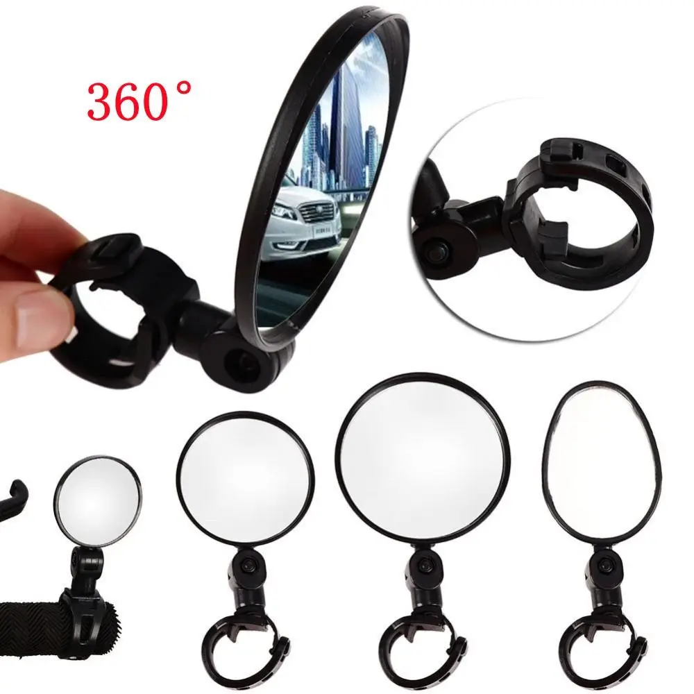

Wide Angle Bike Rearview Mirror Silicone Handle Bicycle Mirror Universal Bicycle Reflector for Bicycle Motorcycle
