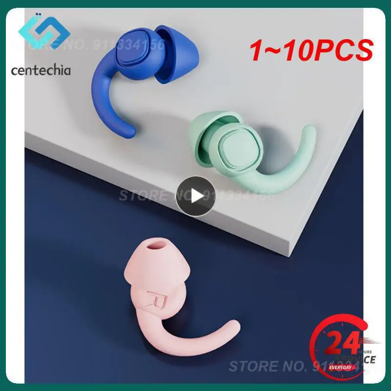 

1~10PCS Pair Sleeping Ear Plugs Tapones Oido Ruido Noise Reduction Waterproof Oordopjes Bouchon Oreille Tapones Para Dormir