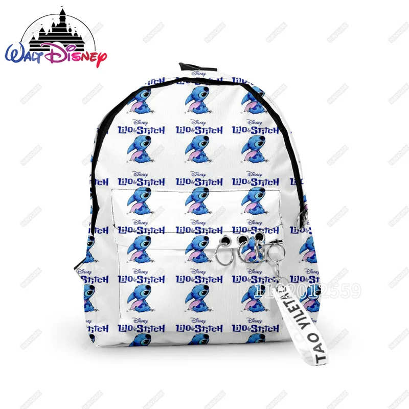 Disney 2023 New Children's Backpack Stitch Cartoon Boys' and Girls' Backpack High Quality 3D Style Fashion Mini Women's Backpack