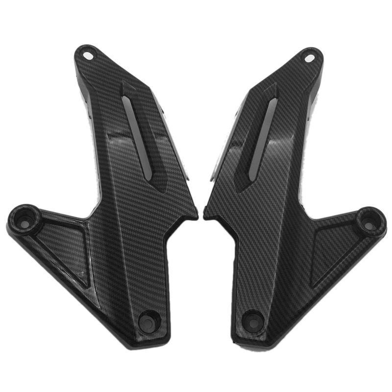 

Motorcycle Accessories Cover Footstep Carbon Carbon Fiber Pattern Texture Guard For ADV150 2019-2021