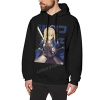 fate stay night saber game altria pendragon fate saber perfect gift hoodie sweatshirts harajuku street clothes streetwear