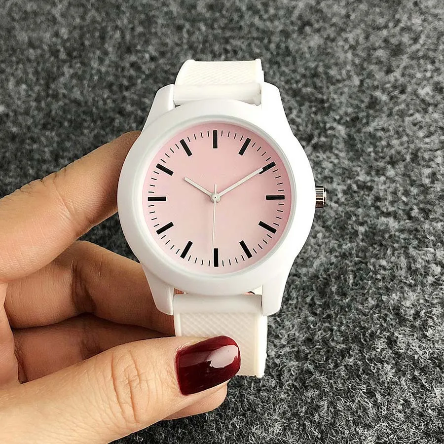 

Brand Wrist Watches Fashion Men Women Ladies Girl Couples Crocodile Style Quartz Casual Silicone Band Clock LA07