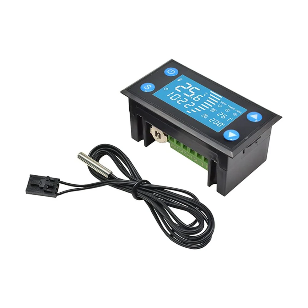 Контроллер температуры с таймером датчик-зонд W-1213 интеллектуальный термостат