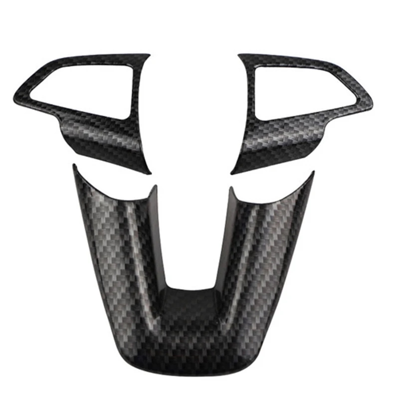 Автомобиль 3 шт./компл. Защитная отделка для рулевого колеса интерьера наклейка