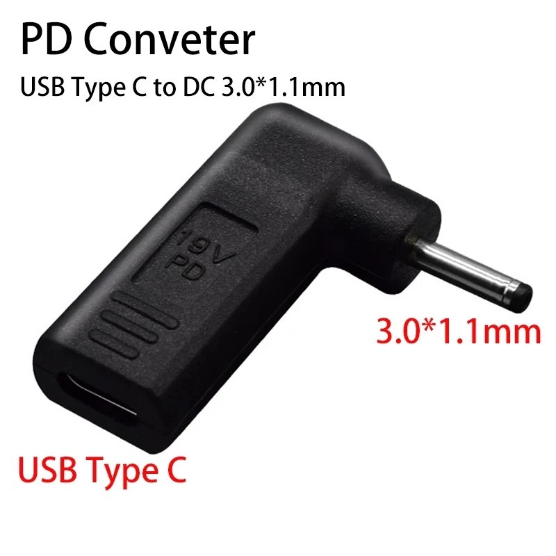 

Переходник с USB Type C «мама» на DC 3,0*1,1 мм «папа»