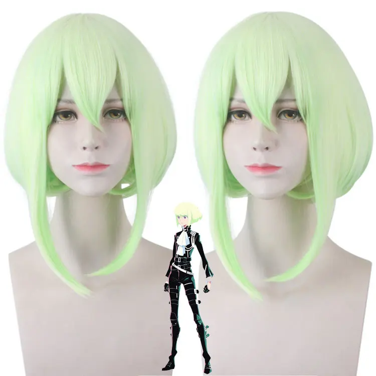 

Anime 30CM Cosplay Wig PROMARE Mad Burnish Lio Fotia Short Straight Heat Resistant Hair Costume Party Wigs