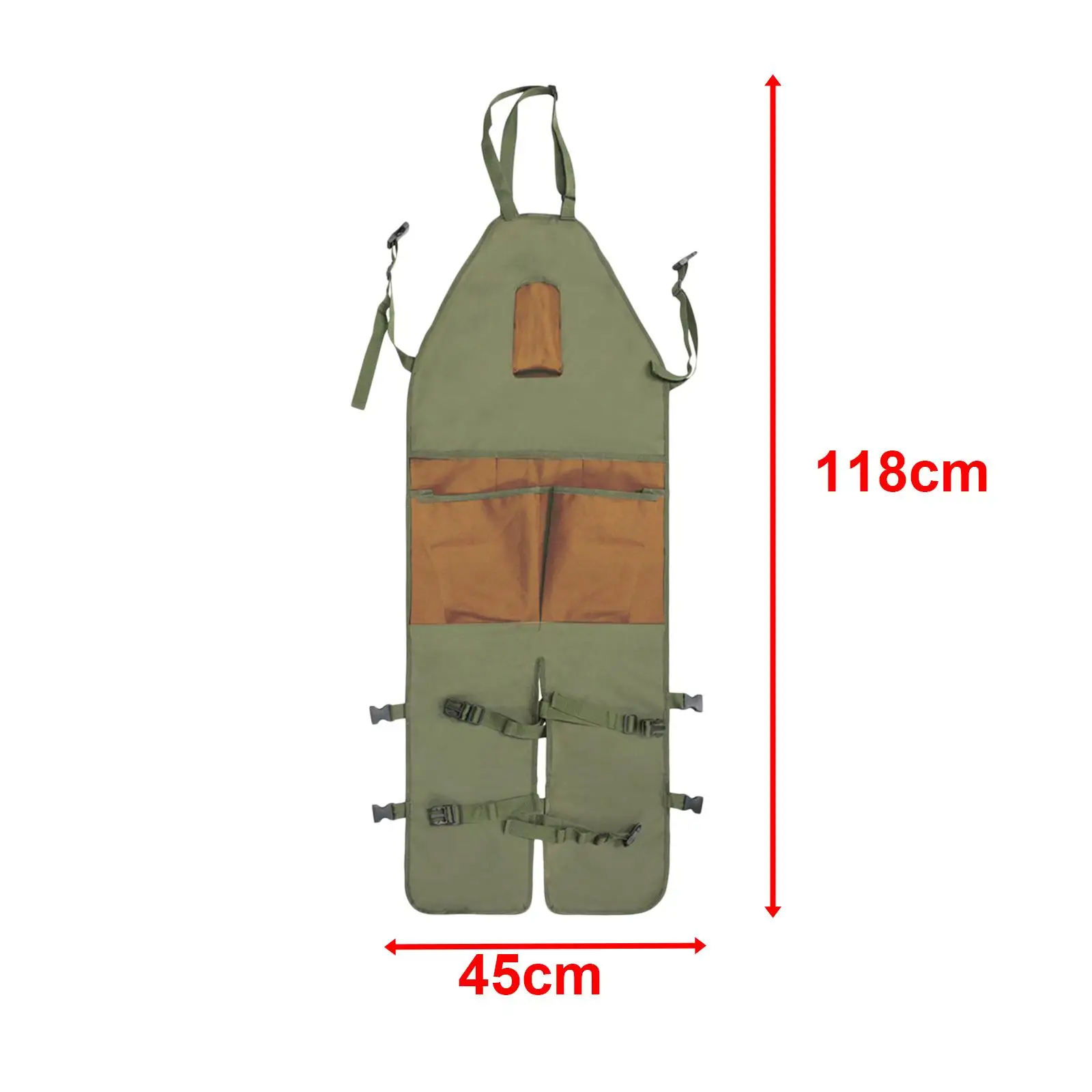 

Garden Tool Apron, Work Aprons, Adjustable, with Storage Tool Bag, Durable, More Effective Protection of Trouser Legs