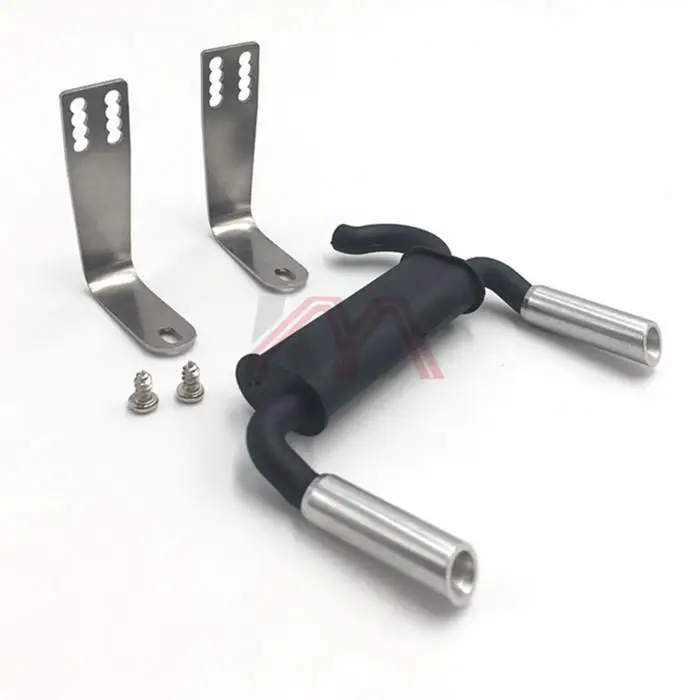 

Радиоуправляемая Автомобильная выхлопная труба, выхлопная труба, выхлопная труба для 1/10 радиоуправляемой гусеничной машины, Трокс, телефо...