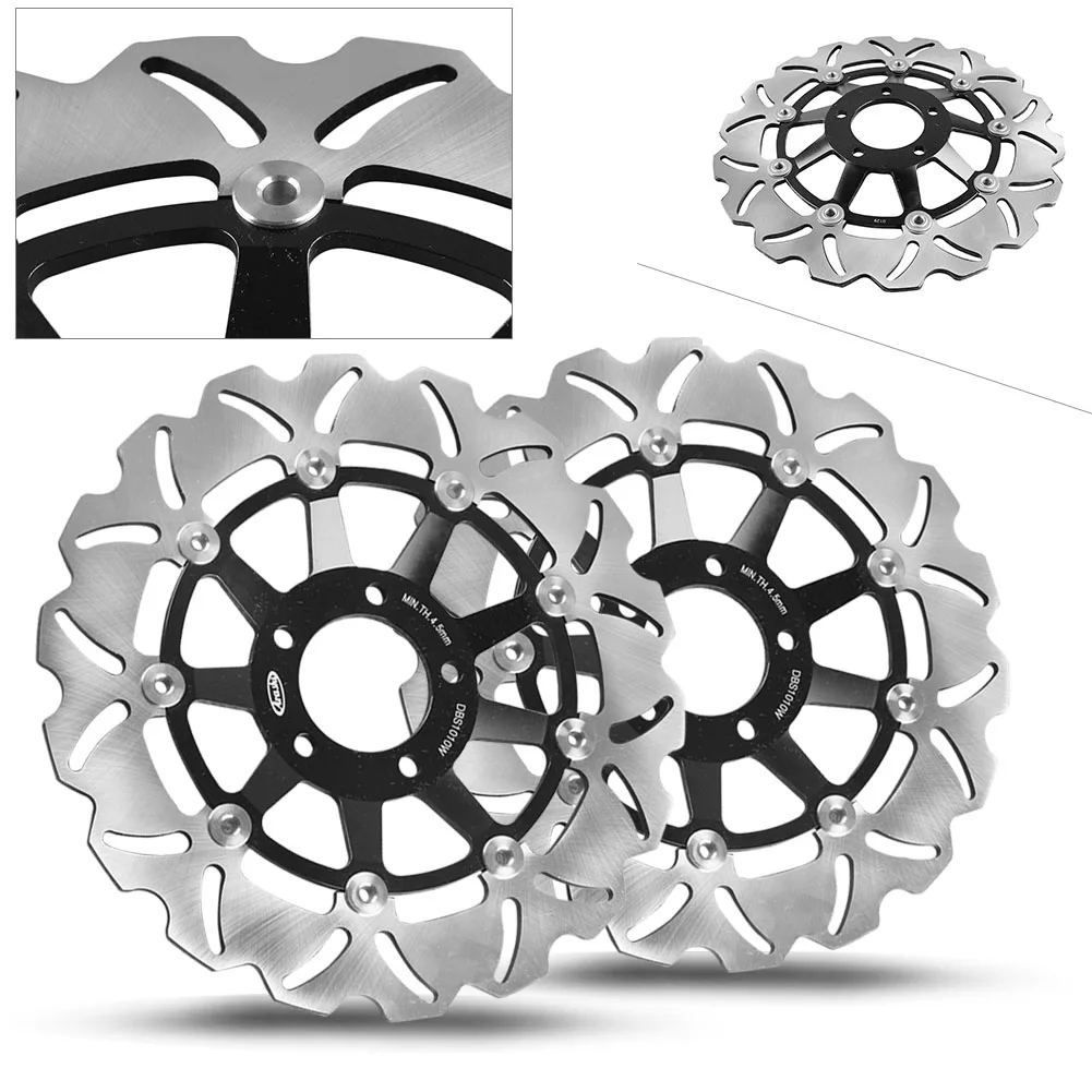 2 шт. роторы переднего тормозного диска мотоцикла диски для Suzuki GSF250 GS400 BANDIT GS500E GS500F