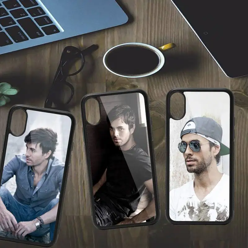 

Enrique Iglesias pop singer Phone Case PC for iPhone 11 12 13 pro XS MAX 8 7 6 6S Plus X XR Luxury shell funda