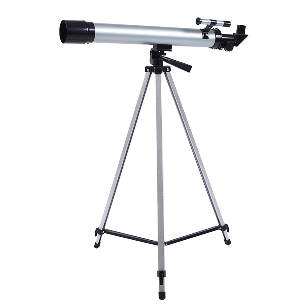 

High Clear Monocular Telescopes 50-100 Times F60050 Astronomical Telescope with Portable Tripod for Astrophile Students Beginner