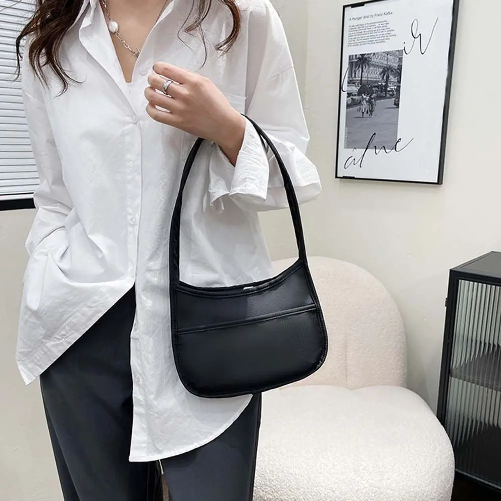 

Totes Bag Nylon Wide Shoulder Strap Girls Gift Single Shoulder Bag Underarm Messenger Bag Korean Style Handbag