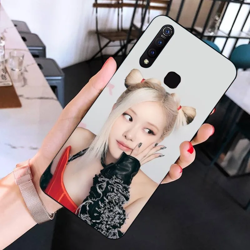 Корейский чехол BP ROSE для смартфона Huawei Mate 40 30 20 10 Pro Lite Nova 9 8 5T Y7p Y7 черный мягкий