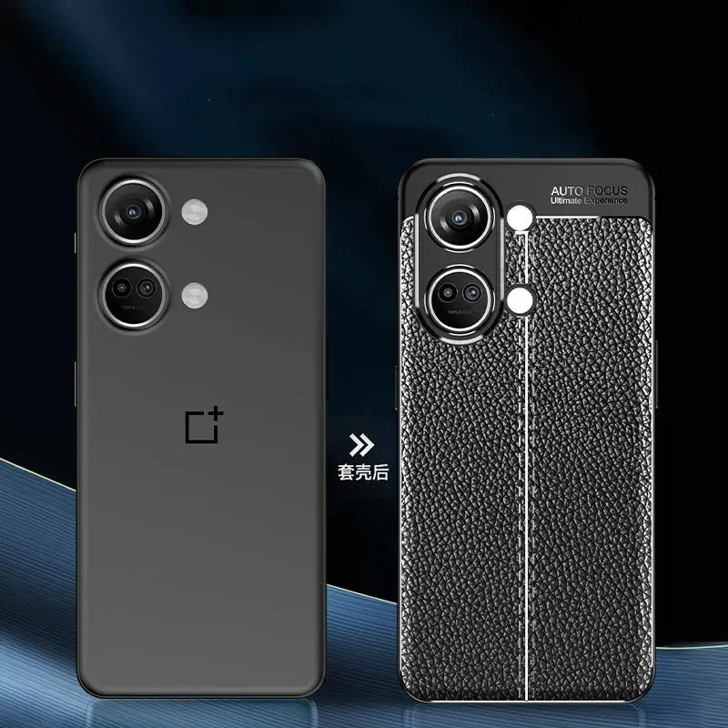 For Oneplus Nord 3 5G Case For Oneplus Nord 3 Cover Shell TPU Soft Leather Style Phone Coque Fundas For Oneplus Nord 3