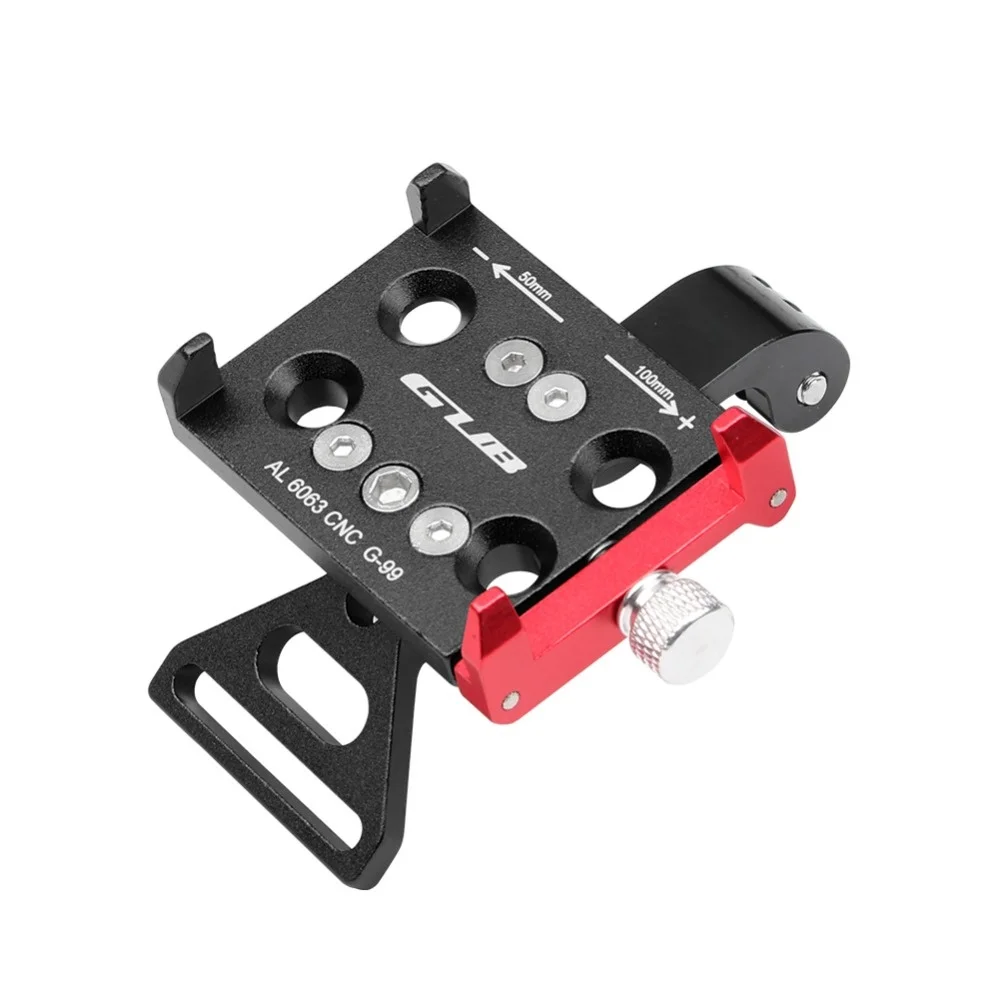 

Phone Mount Bicycle Stem Install Smart Cell Phone Bracket Camera Headlight LED Torch Holder Alloy Anodized Support