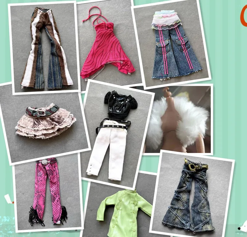

the fur coat top dress pants for 30cm foll licca doll monster high school doll new arrived gift for girl