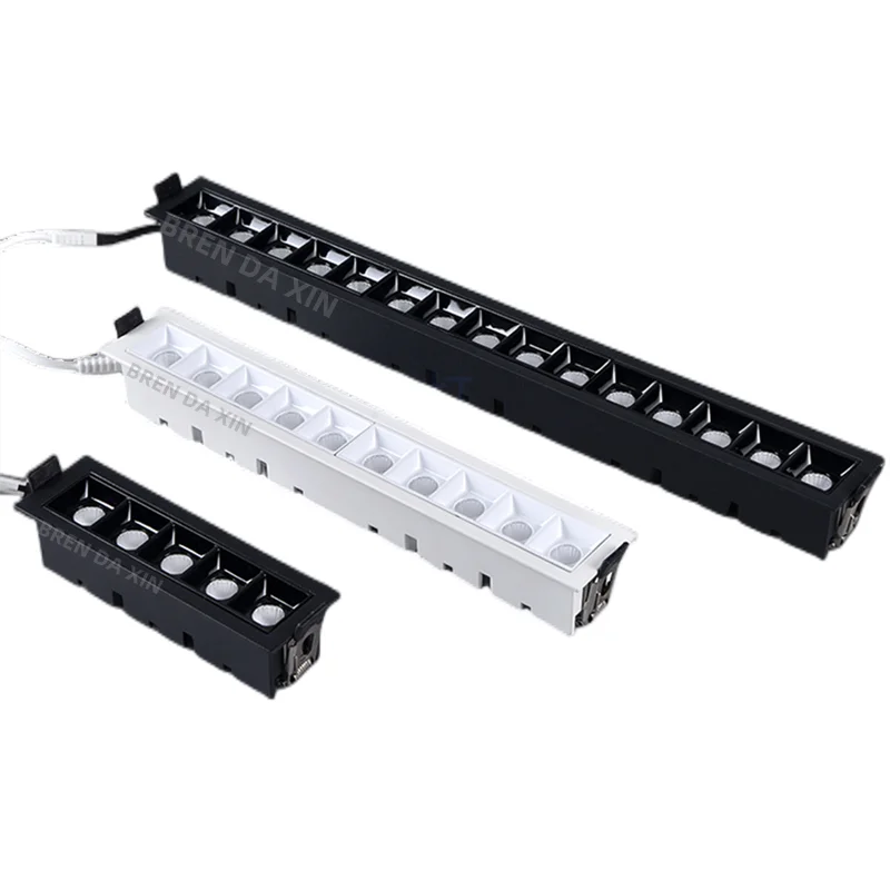 Приглушаемый светильник с антибликовым покрытием встроенный потолочный лампа