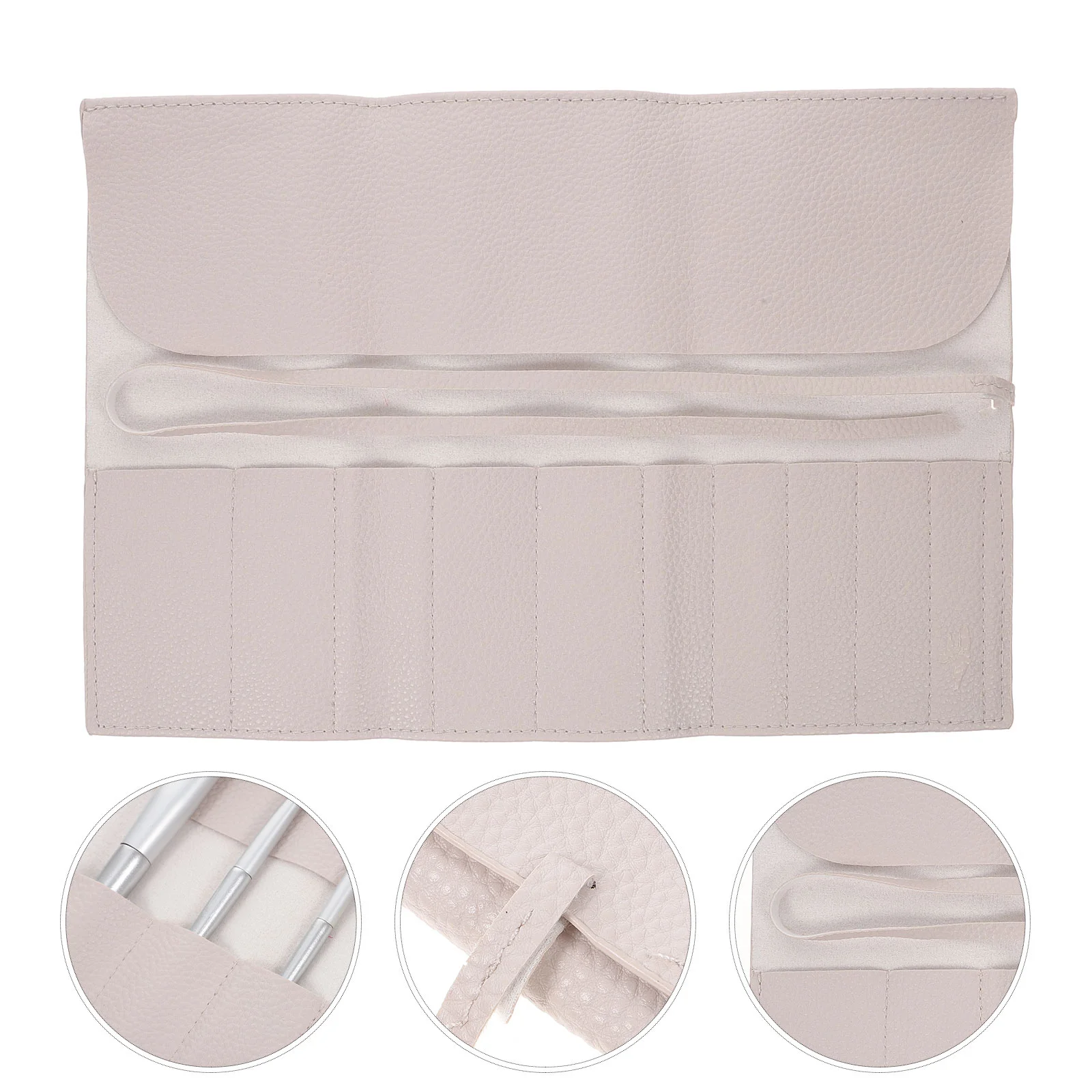 

1Pc Brush Makeup Brush Holder Brush Pouch Woman Makeup Bag Brush Bag Portable