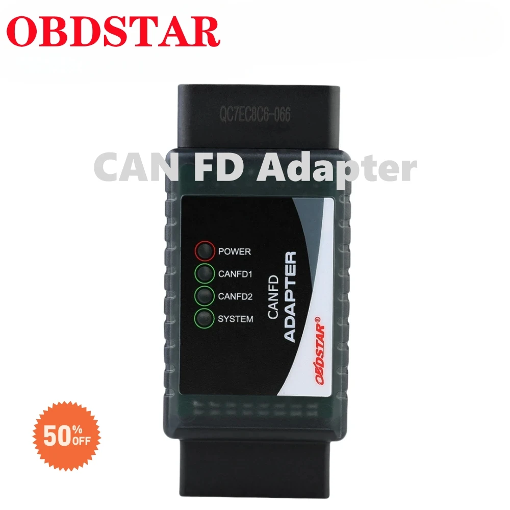 Адаптер A + OBDSTAR CAN FD работает с X300PRO4/ X300 DP PLUS/KEY MASTER PLUS/P50
