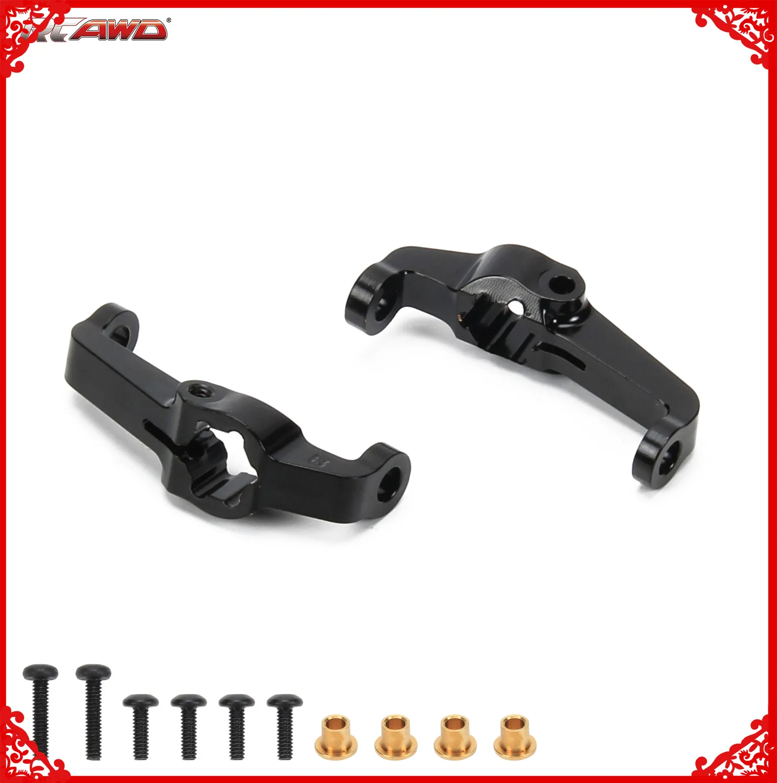 Полностью латунный C хаб Перевозчик колесиков блоки для FMS EAZYRC Roc хобби FCX24 1/24 ползунок обновления часть