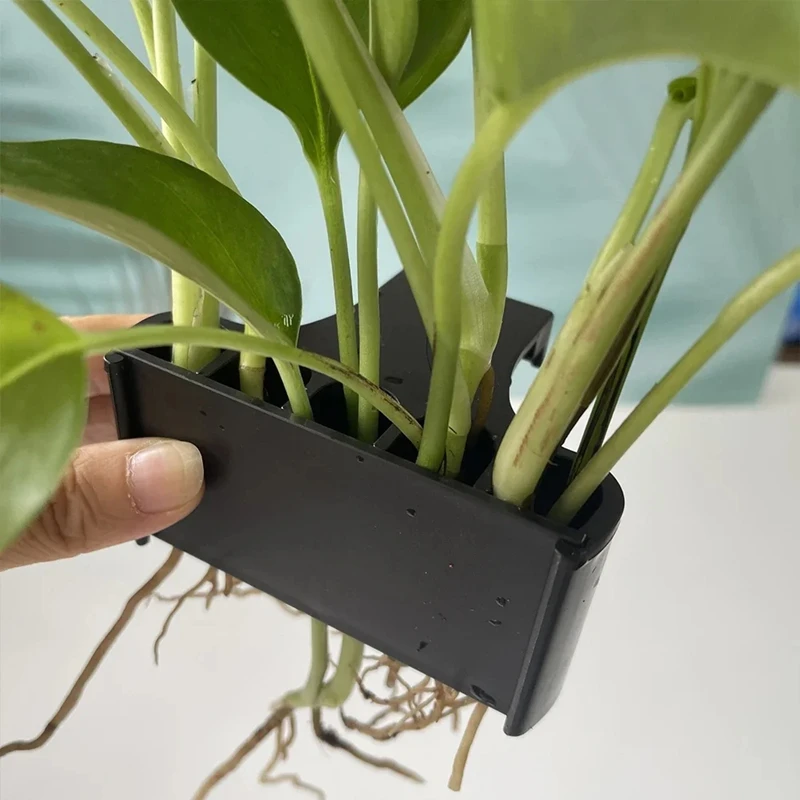 Аквариумный кашпо корзина для растений украшения аквариума со встроенным