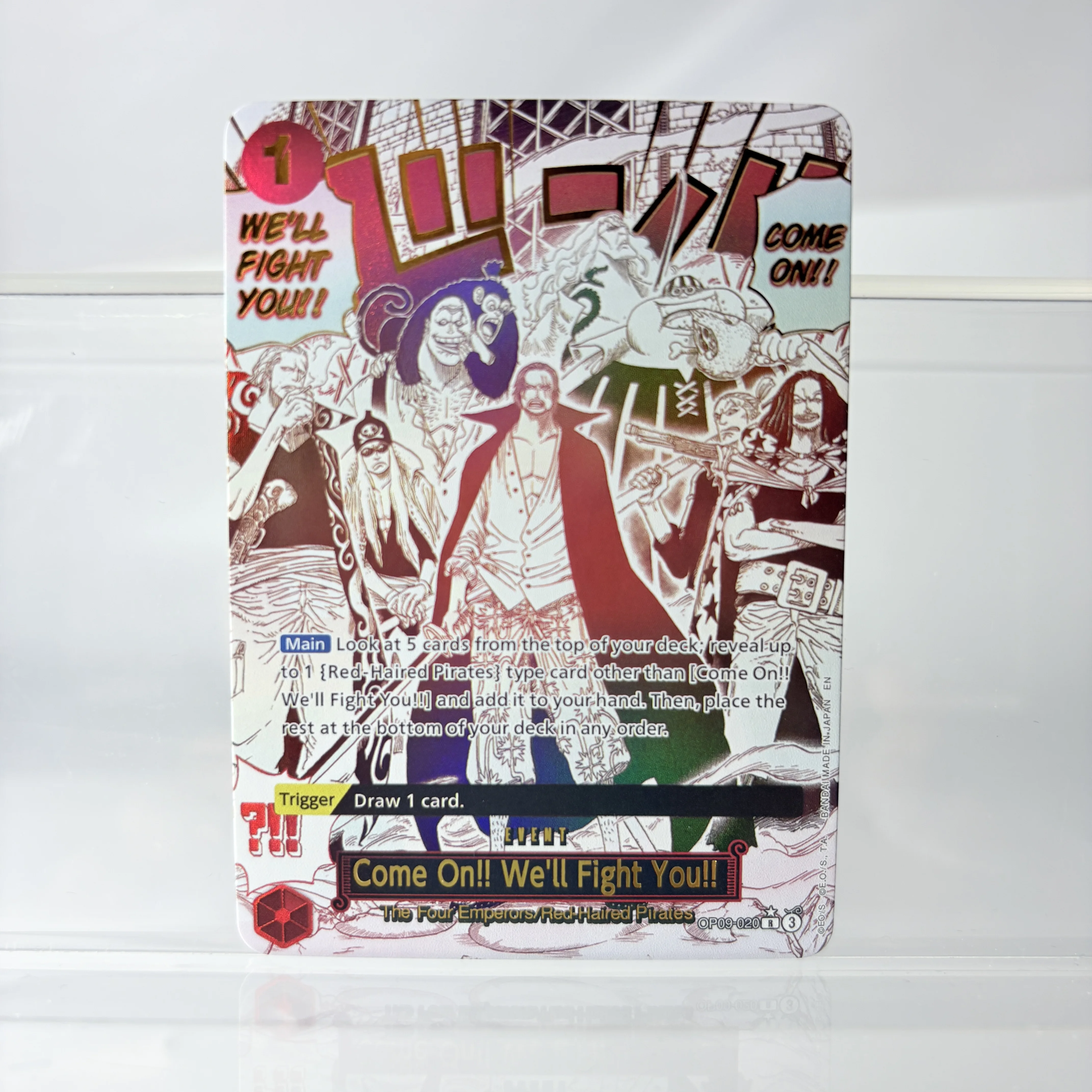 Коллекционные игровые карты по аниме One Piece: классические одиночные карты в стиле комиксов — Divine DepartureBoeuf BurstCross GuildGrond Death Proxy Cards (art.: 3920dae4f73e2) - 3920dae4f73e2