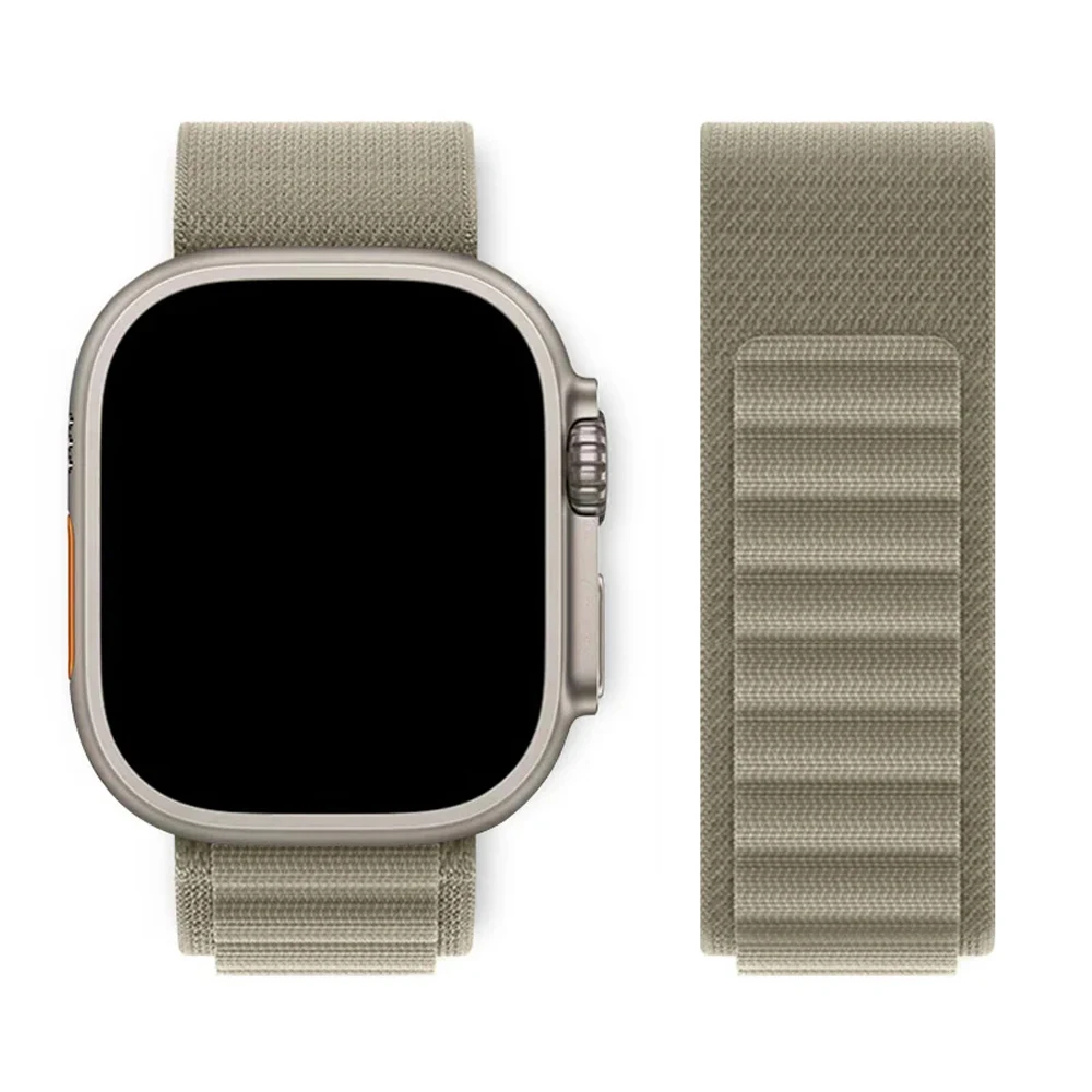 Ремешок Alpine для Apple Watch Band Ultra 1Ultra 2 49 мм 46 45 мм 44 мм 41 мм 40 мм Браслет iWatch Series 10 9 8 7 6 5 4 3 Se Correas (art.: 3920cfdeaf18d) - 3920cfdeaf18d