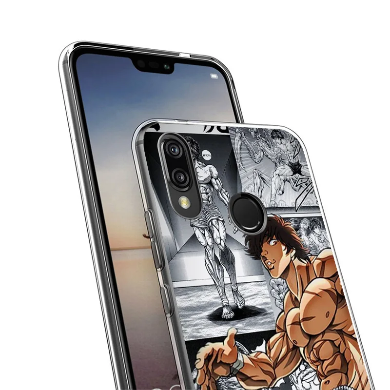 Оригинальный чехол для телефона Baki the Grappler с аниме Huawei P40 P30 P20 P10 Lite Mate 20 10 Pro P Smart Z Y5