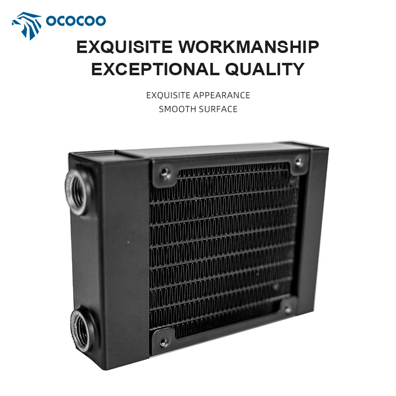 OCOCOO computer water cooling system beauty equipment aluminum radiator manufacturer